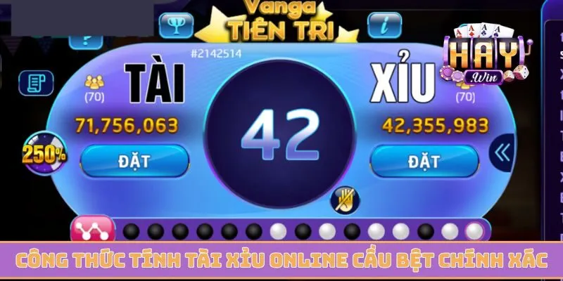 Công thức tính tài xỉu online cầu bệt chính xác