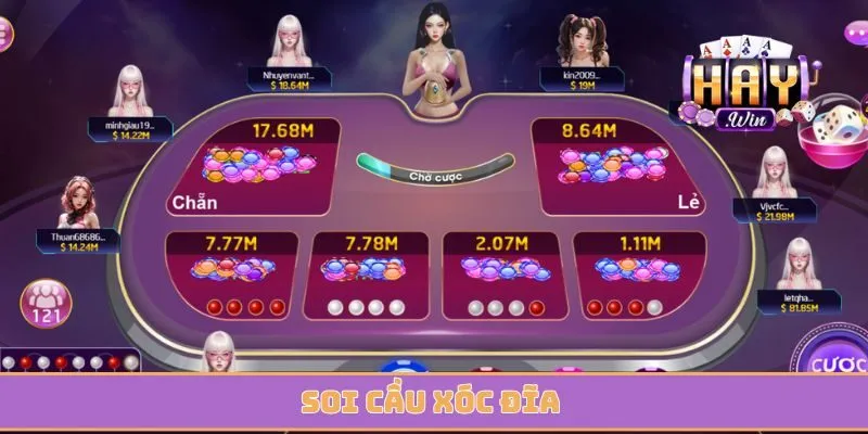 Soi cầu xóc đĩa