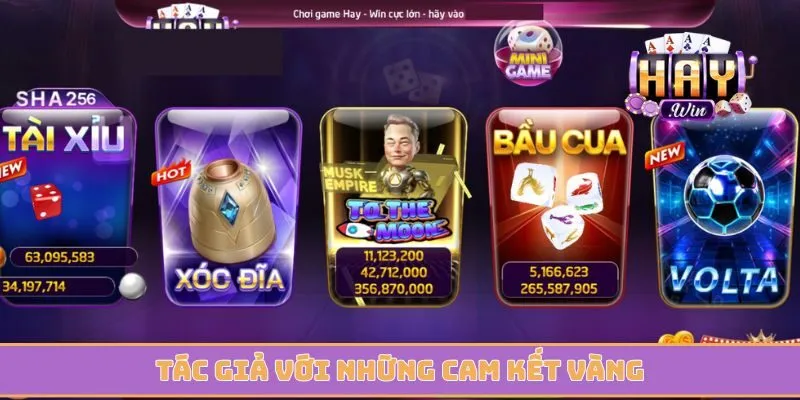 Tác giả với những cam kết vàng mang đến lợi ích cho hội viên