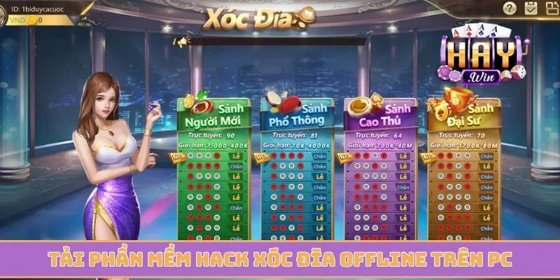 Tải phần mềm hack xóc đĩa offline trên nền tảng PC
