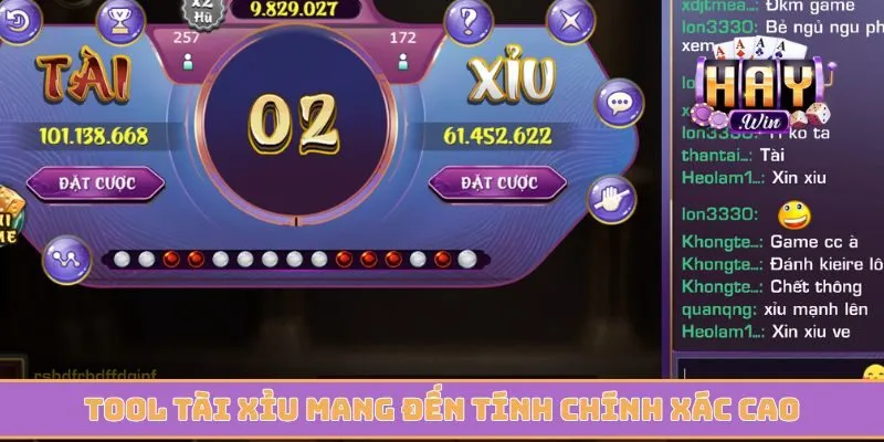 Tool tài xỉu mang đến tính chính xác lên đến 90%