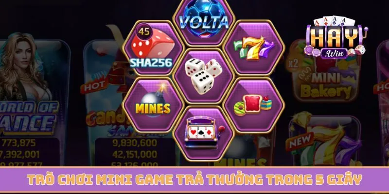 Trò chơi mini game trả thưởng trong 5 giây siêu hot 2026